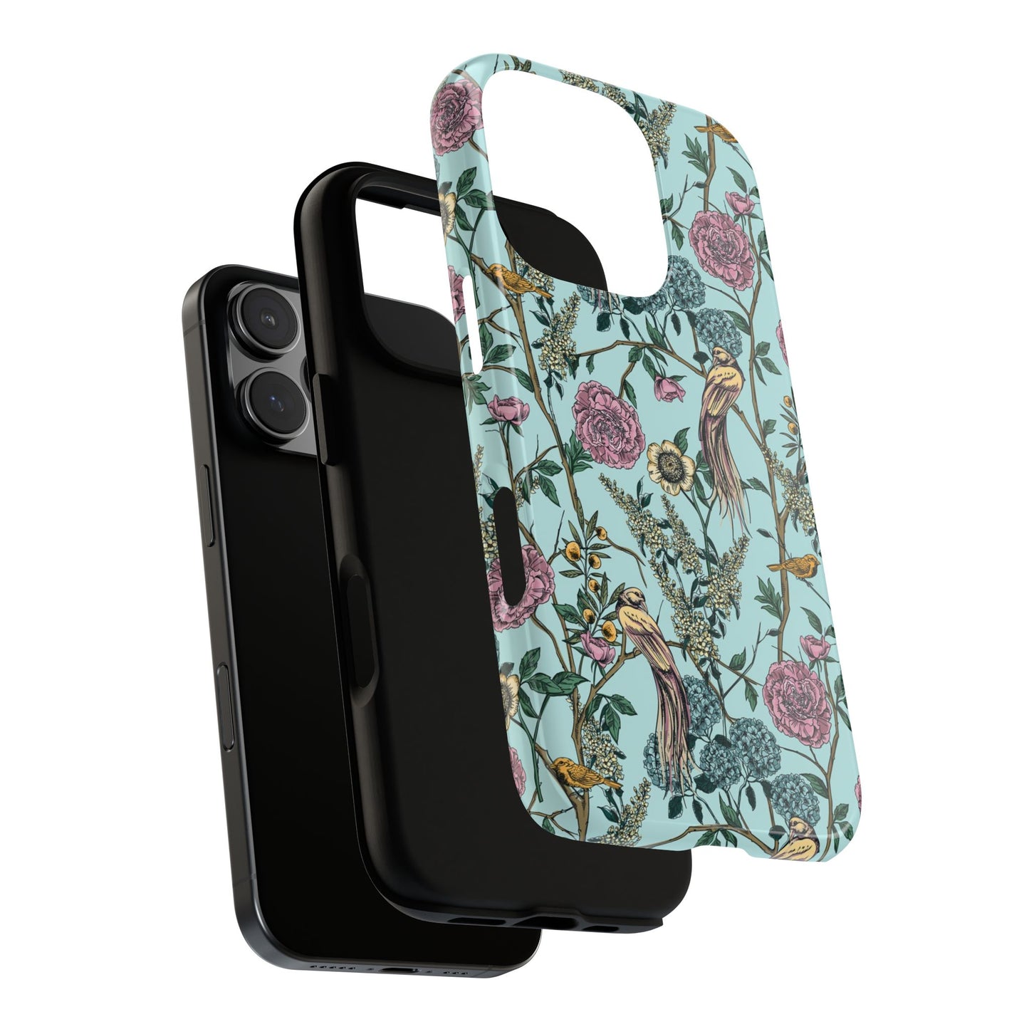 Floral Tough Case For iPhone