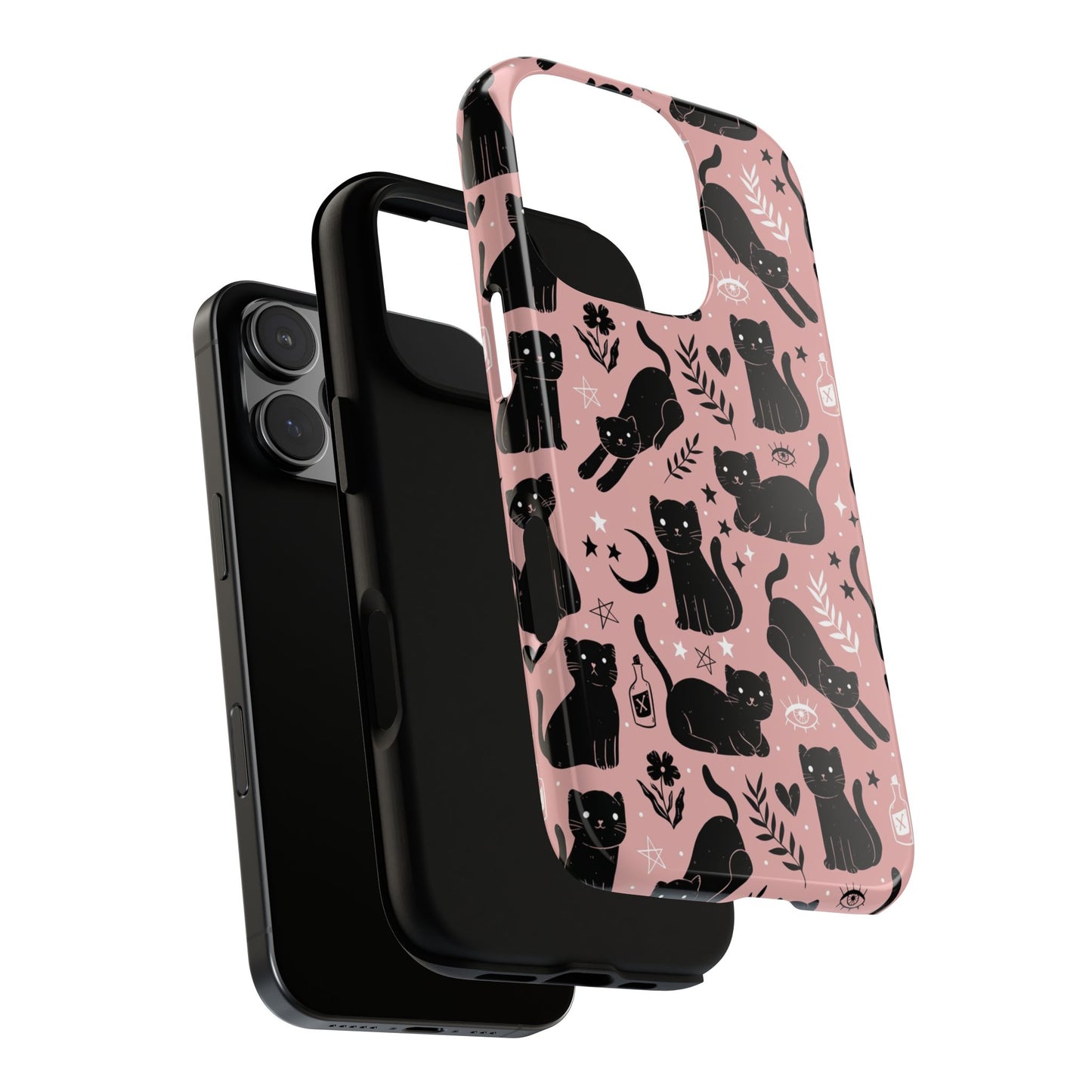 Black Cats Tough Case For iPhone