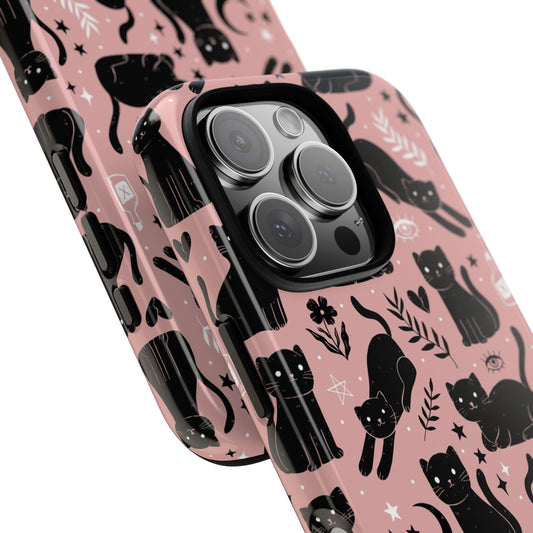 Black Cats Tough Case For iPhone