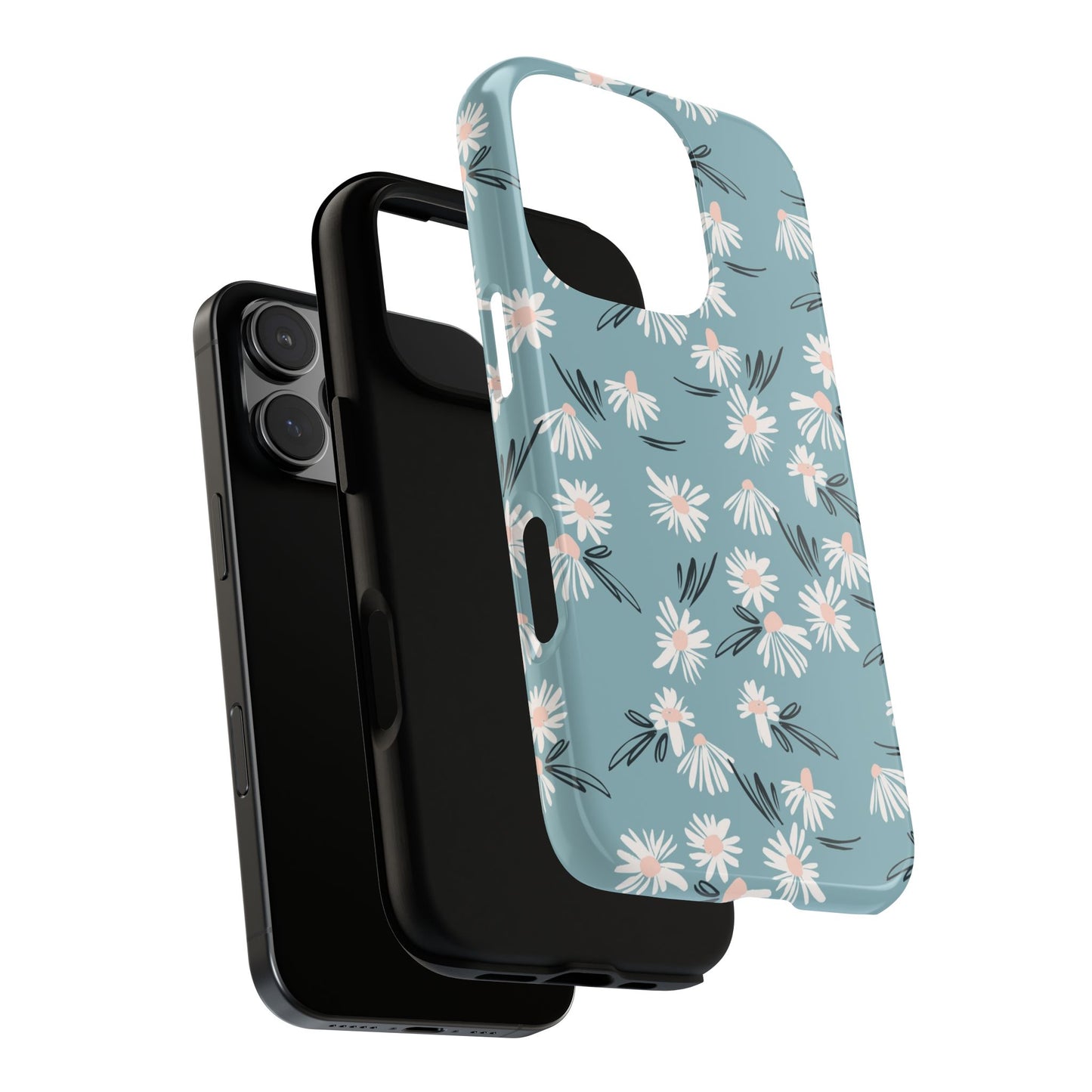 Floral Tough Case For iPhone