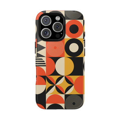 Mid Century Tough Case For iPhone
