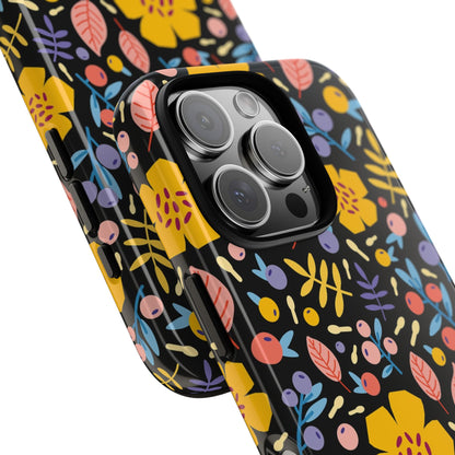 Floral Tough Case For iPhone