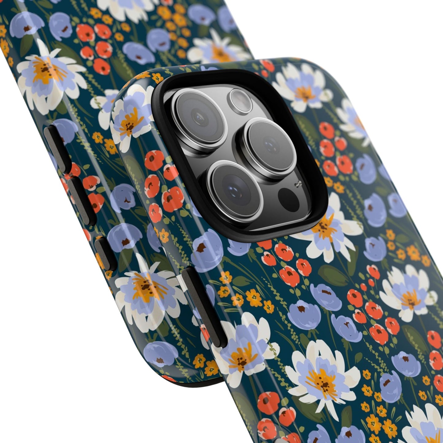 Floral Tough Case For iPhone