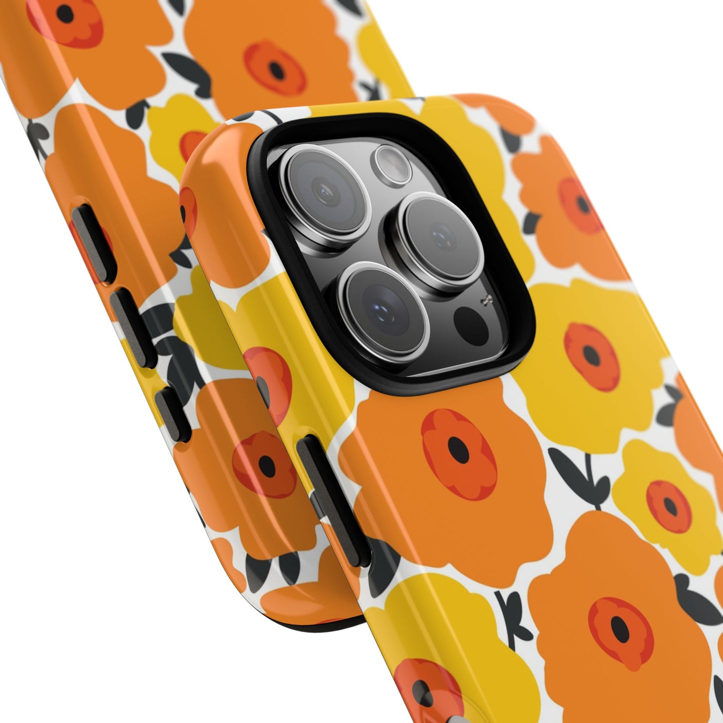 Floral Tough Case For iPhone