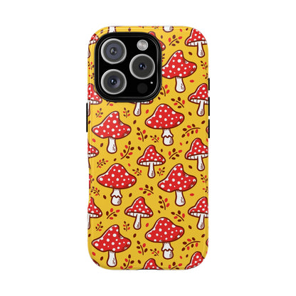 Mushrooms Tough Case For iPhone