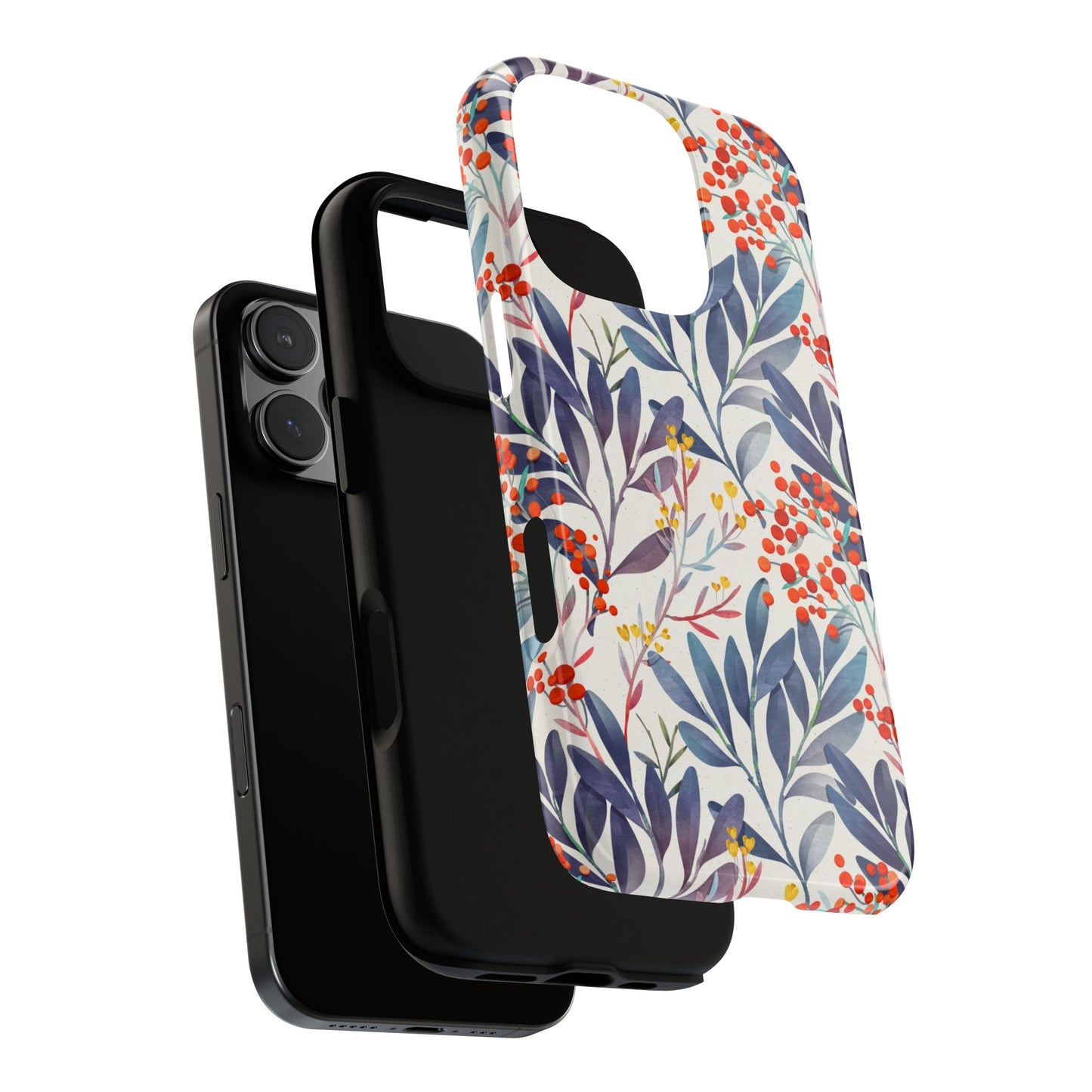 Floral Tough Case For iPhone