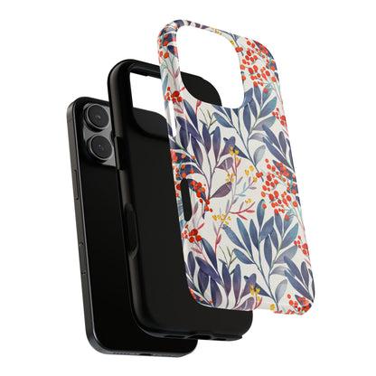 Floral Tough Case For iPhone