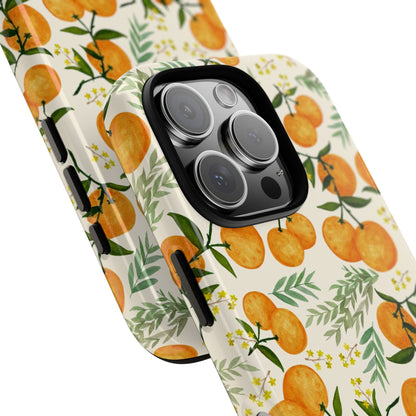 Oranges Tough Case For iPhone