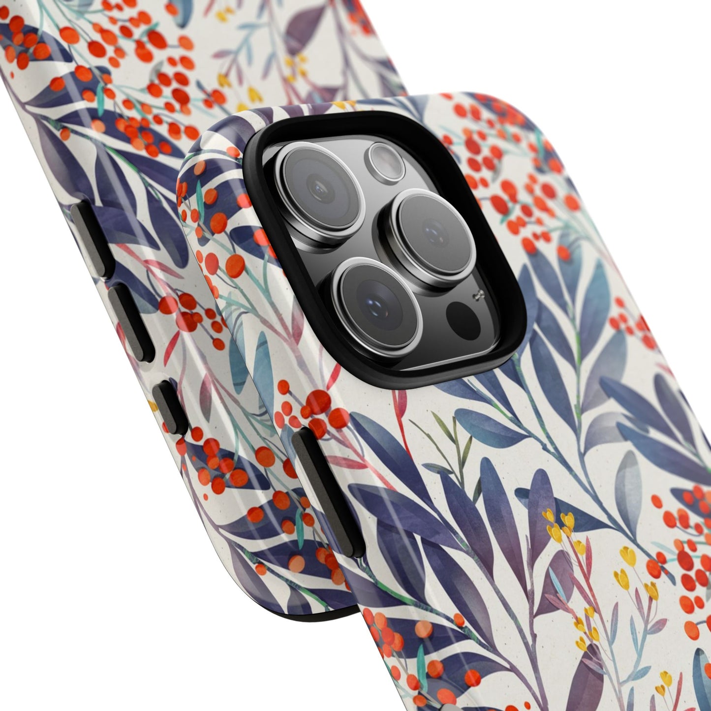 Floral Tough Case For iPhone