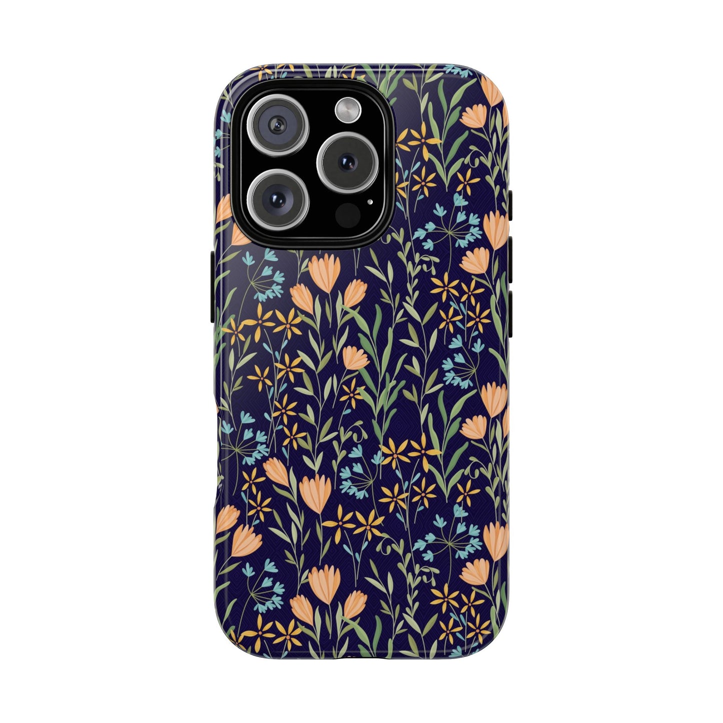 Floral Tough Case For iPhone